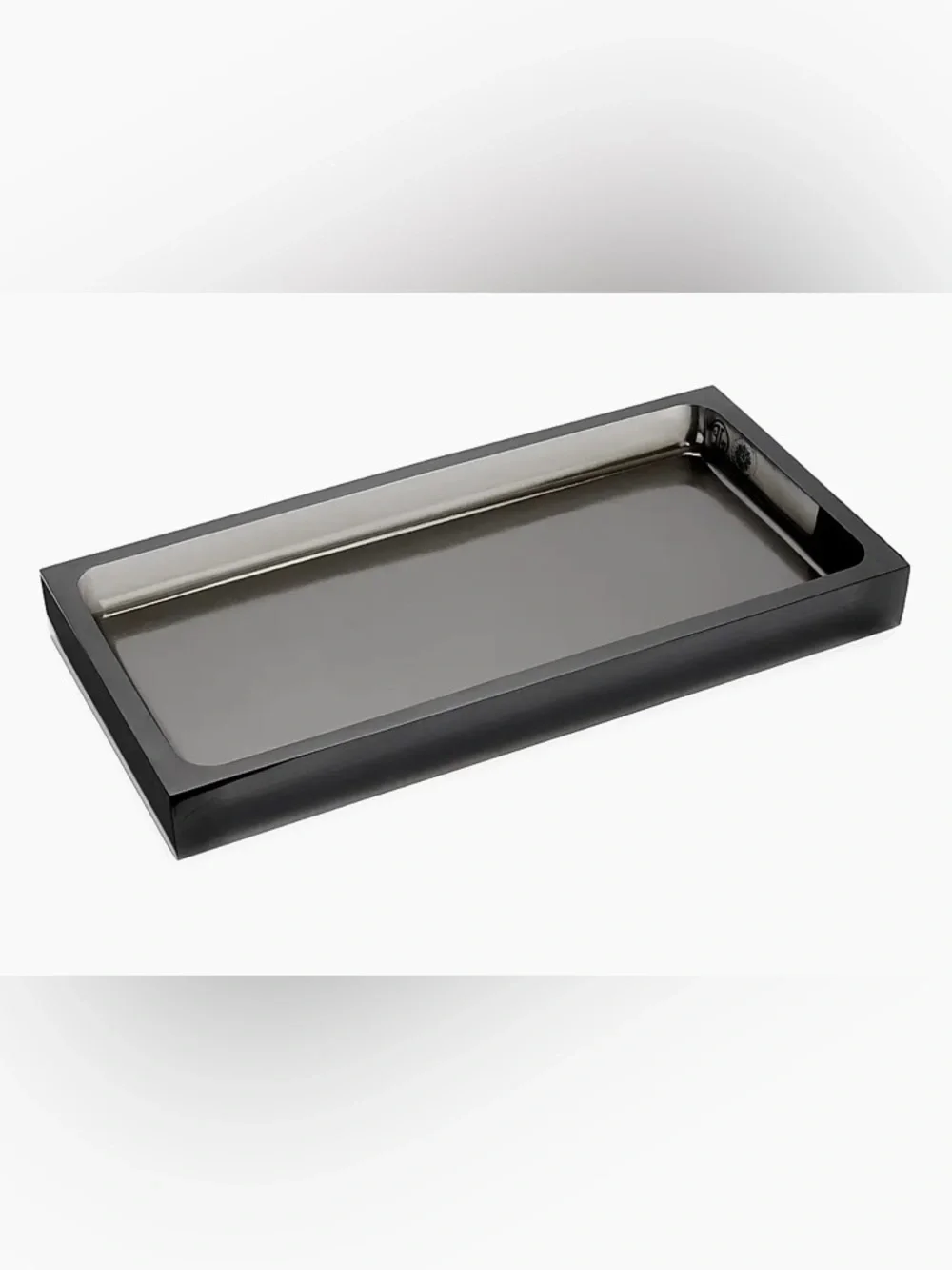 Jonathan Adler Acrylic Sleek Rectangular Bth Tray
